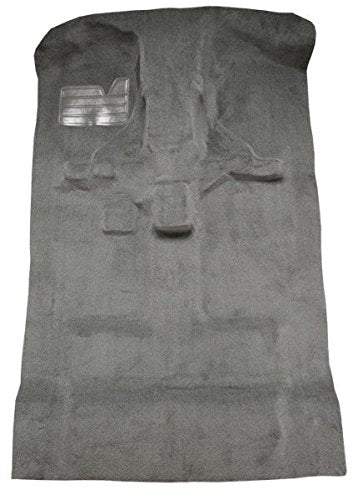 Aftermarket Mats Compatible with 2004 to 2012 Chevrolet Colorado Carpet Custom Molded Replacement Kit, Crew Cab 2 or 4 Wheel Drive (8075-Medium Grey Plush Cut Pile)