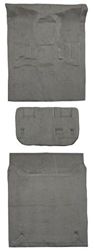 ACC Carpet Kit Compatible with 2007 to 2009 GMC Yukon XL Suburban, Complete Kit, with 2nd Row Bench Seats (8075-Medium Grey Plush Cut Pile)