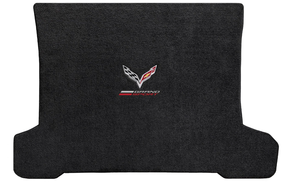 Lloyd Mats Corvette C7 Grand Sport & Flags Logo Jet Ultimat Coupe Cargo Mat (2014-2019)