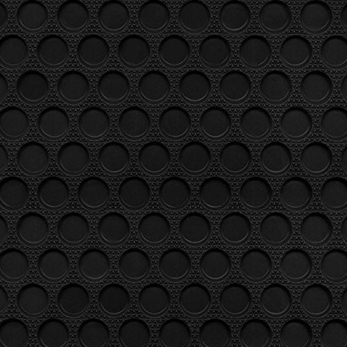Lloyd Mats Compatible with Kenworth T680/880 - Black Rubbertite All-Weather Floor Mats - 2 Piece Cab Fronts - Fits 2013-2020
