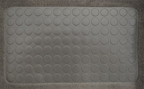 Replacement Auto Carpet Floor Liner - Molded Cutpile - fits 1994-2001 Dodge Ram 1500 Regular Cab 2wd and 4wd (Smoke)