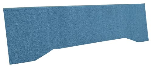 Die Cut Loop Wall Carpet Flooring fits 1967-1972 Chevrolet C10 Pickup Regular Cab Without Gas Tank in Cab Rear (Black)