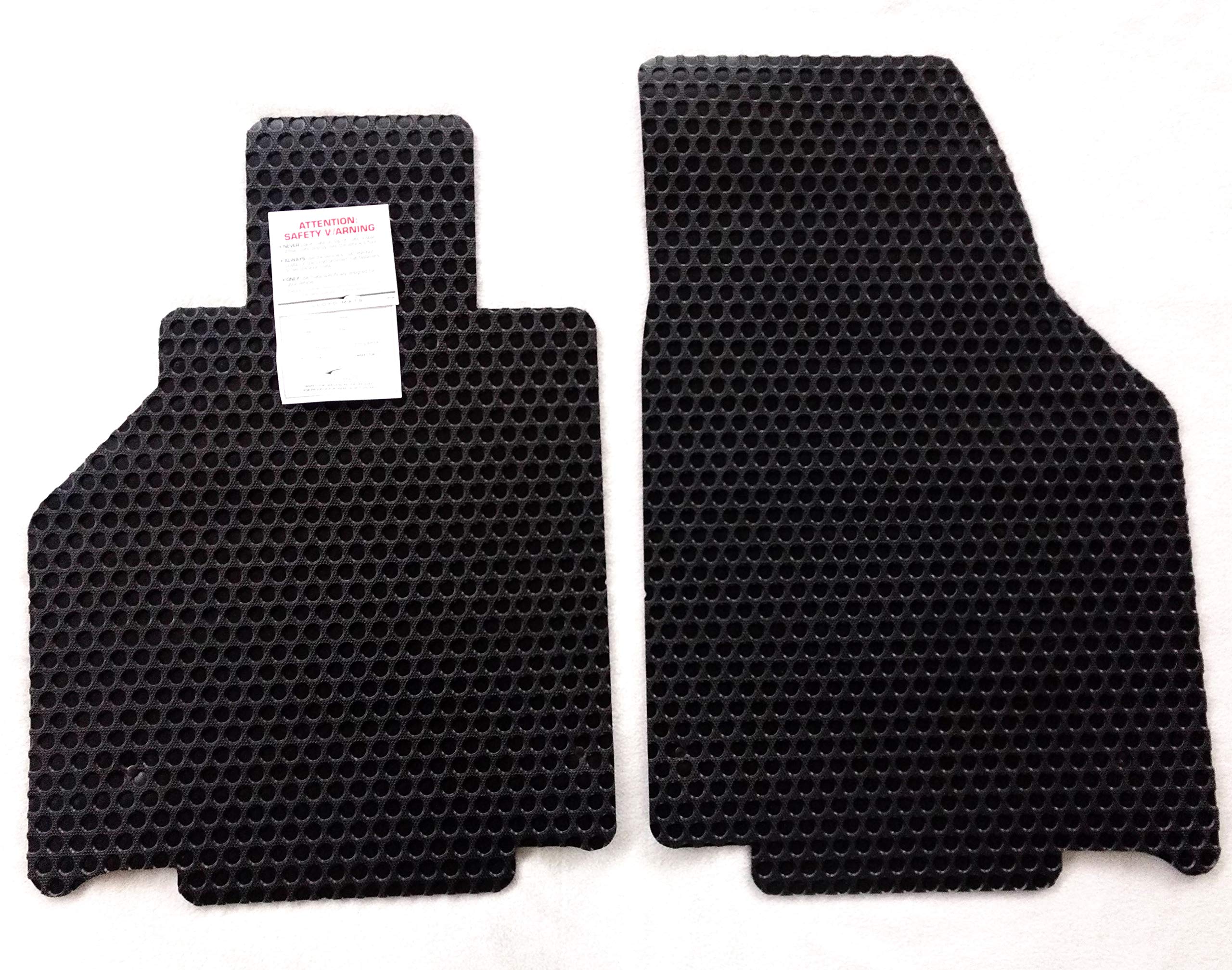 Lloyd Mats Compatible with Porsche Boxster (NOT S) 2000-2004 - 2 PC Front Black All-Weather Rubber Custom Fit Floor Mats