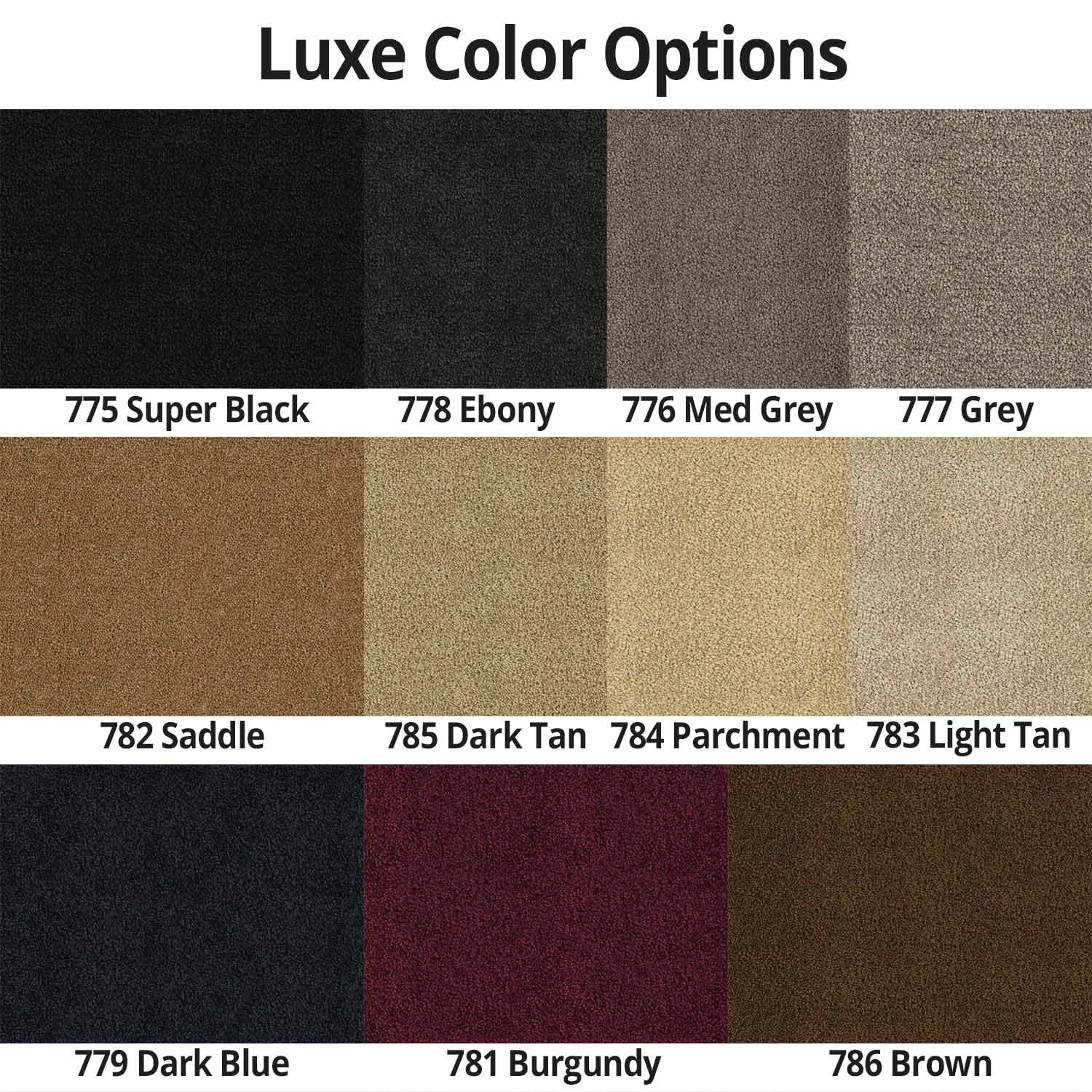 Lloyd Mats ® - Luxe Black Front Floor Mats for Corvette Z06 2015-18 with Z06 Supercharged Applique