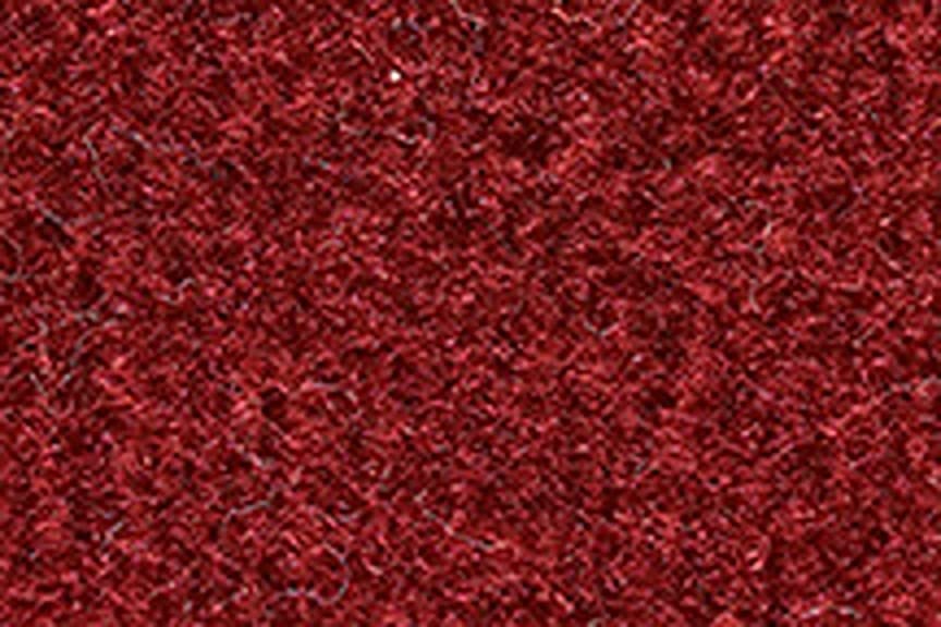 Replacement Auto Carpet Floor Liner - Molded Cutpile - fits 1976-1981 Chevrolet Camaro Automatic with Console Floor Shift (Dark Red/Carmine)