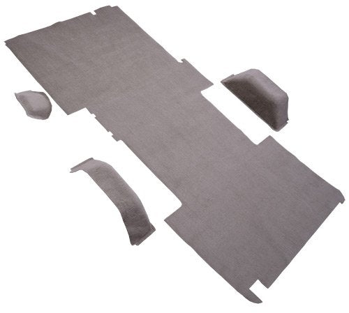 Molded Cutpile Cargo Area Carpet Flooring - fits 1998-1998 Dodge B2500 Ext Van (Mist Gray)