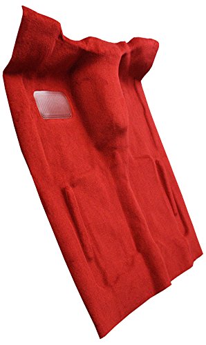 Replacement Auto Carpet Floor Liner - Molded Cutpile - fits 1975-1982 Chevrolet LUV Regular Cab (Black)