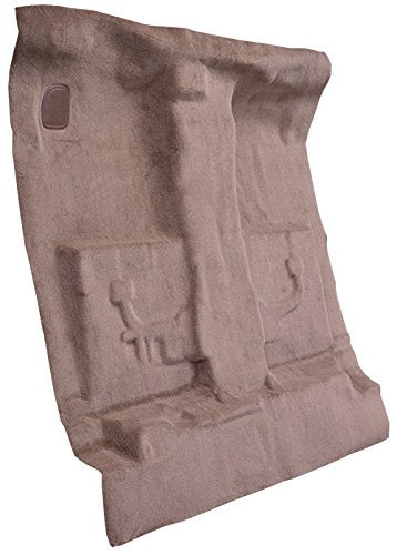 Replacement Auto Carpet Floor Liner - Molded Cutpile - fits 2009-2014 Ford F-150 Regular Cab (Almond)