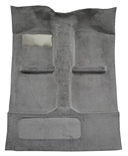 Replacement Auto Carpet Floor Liner - Molded Cutpile - fits 1988-1993 Mazda B2200 Extended Cab (Dark Gray)