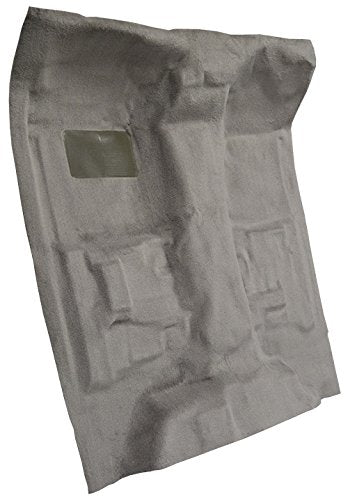 Replacement Auto Carpet Floor Liner - Molded Cutpile - fits 2007-2013 Chevrolet Silverado 1500 Regular Cab Automatic Manual 2wd and 4wd (Antelope/Light Neutral)