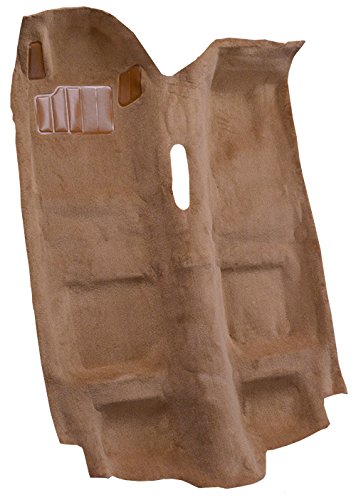 Auto Carpet Floor Liner - Passenger Area - Molded Cutpile - fits 1985-1992 Chevrolet Camaro with Console (Black)