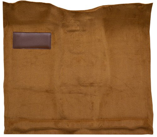 Replacement Auto Carpet Floor Liner - Molded Cutpile - fits 1974-1988 Jeep J10 Regular Cab Pickup Full Floor (Black)