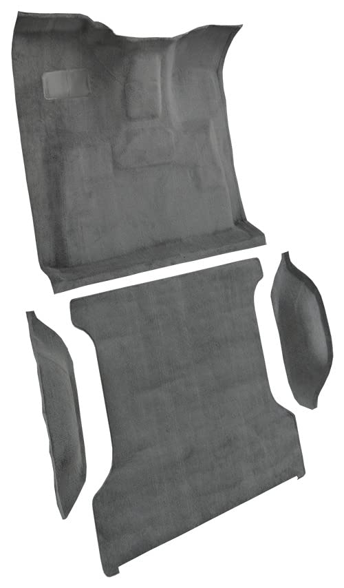 Replacement Auto Carpet Floor Liner - Molded Cutpile - fits 1994-1996 Ford Bronco Complete (Oxblood)