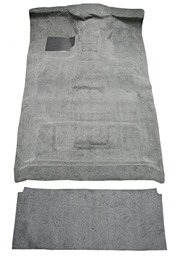 Replacement Auto Carpet Floor Liner - Molded Cutpile - fits 1987-1997 Ford F-350 Crew Cab 4WD Automatic 4 Speed (Ebony)