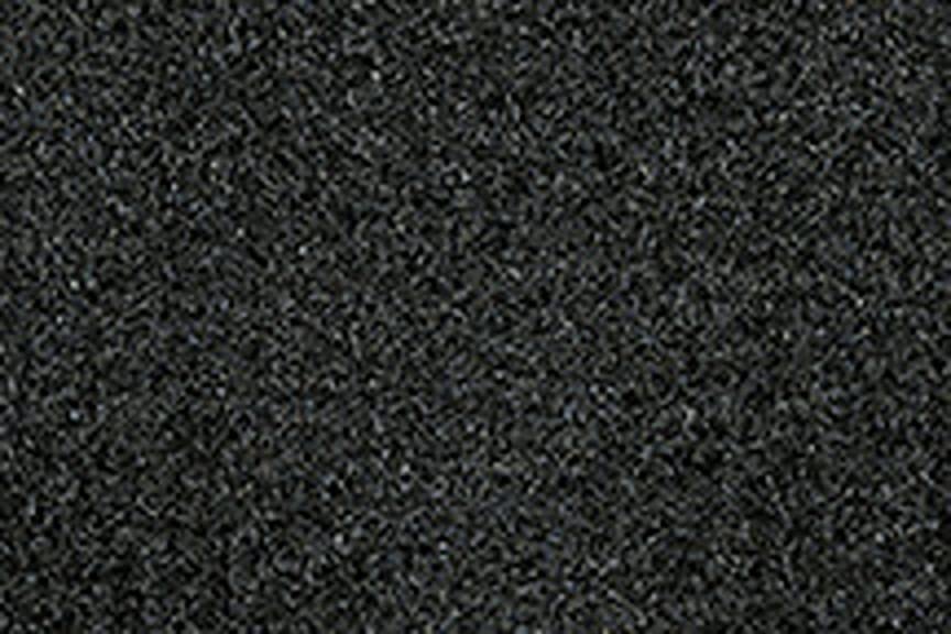 Auto Carpet Floor Liner - Passenger Area - Molded Cutpile - fits 1982-1993 Ford Mustang Coupe Hatchback (Ebony)