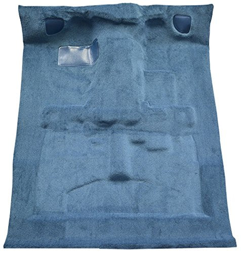 Replacement Auto Carpet Floor Liner - Molded Cutpile - fits 1982-1993 Chevrolet S10 Extended Cab 2WD Automatic Manual (Medium Doeskin)