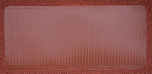 Complete Carpet Flooring Molded Loop fits 1964-1967 Chevrolet Chevelle 2 Door 4 Speed Manual Bucket Seat (Red)