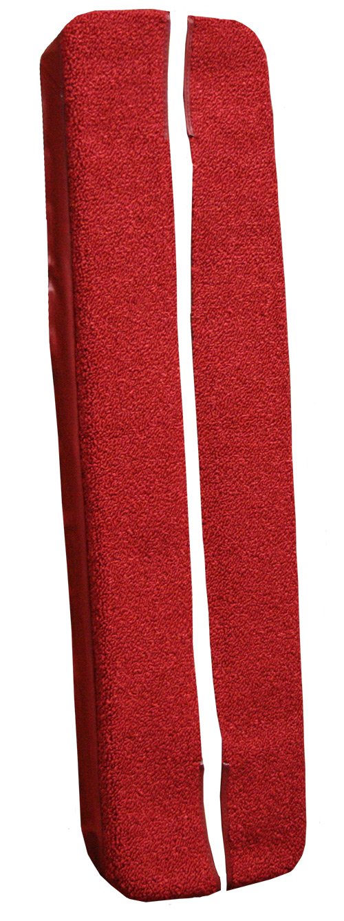 Molded Loop Door Panel Carpet Flooring fits 1964-1966 Ford Thunderbird Inserts (Black)
