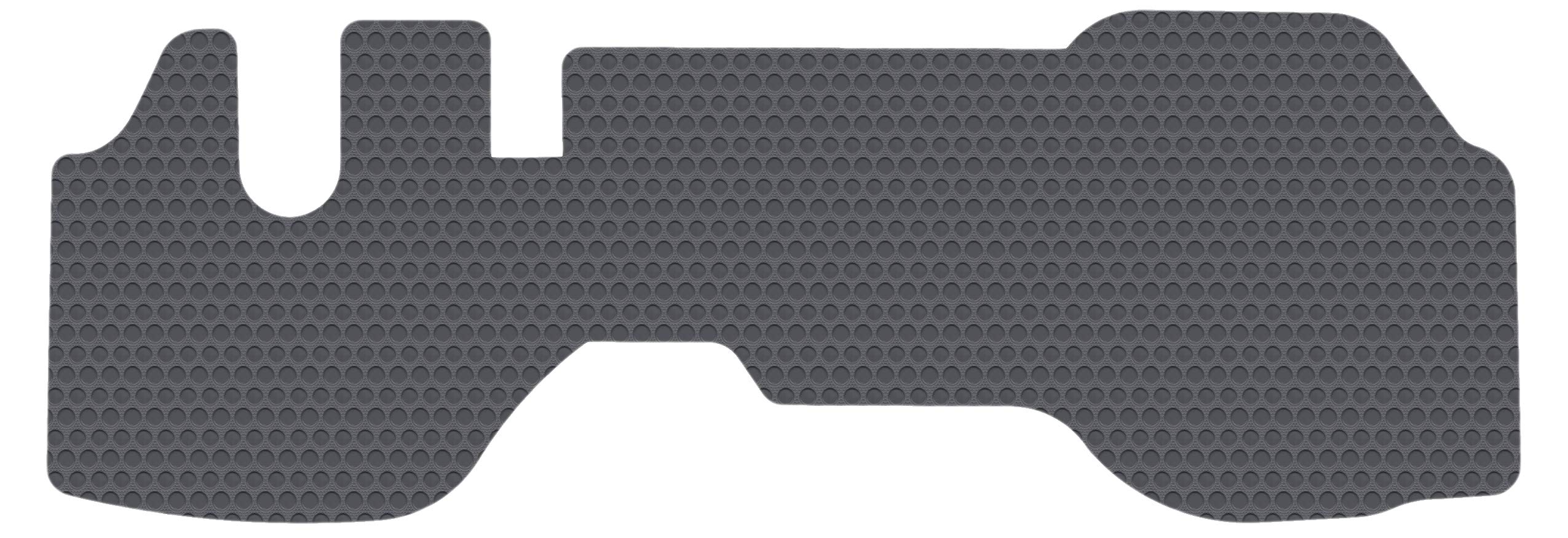 Lloyd Mats Gray Rubber Floor Mat Compatible with Isuzu Gasoline Model Trucks 2008-2023 NPR & NPR-HD