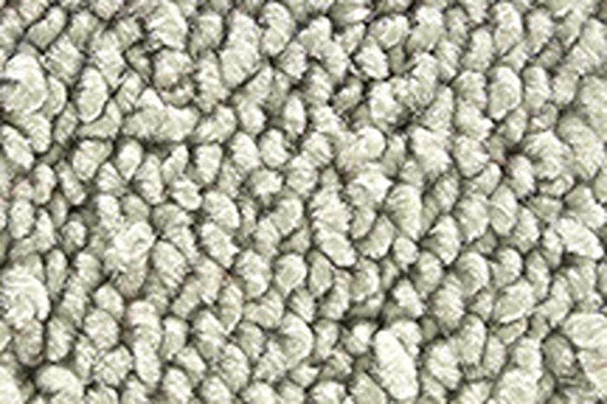 Replacement Auto Carpet Floor Liner - Molded Loop - fits 1971-1975 Chevrolet Corvette Coupe Automatic Complete with Pad (Silver)