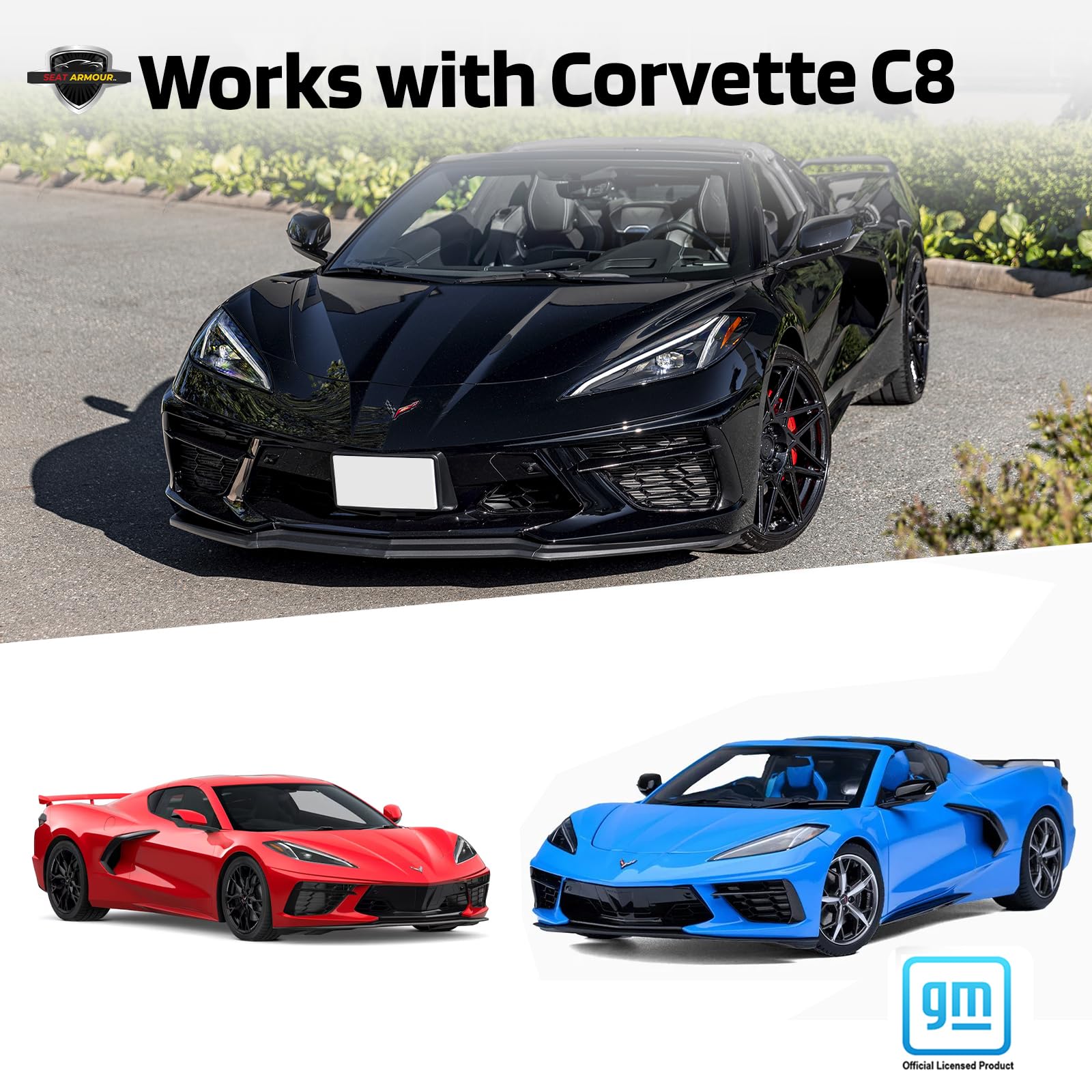 Seat Armour Towel Seat Cover and Protector for Corvette C8