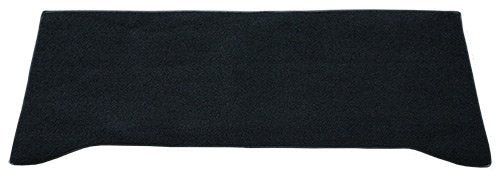 Die Cut Loop Wall Carpet Flooring - fits 1960-1966 Chevrolet C10 Pickup Rear Cab (Black)