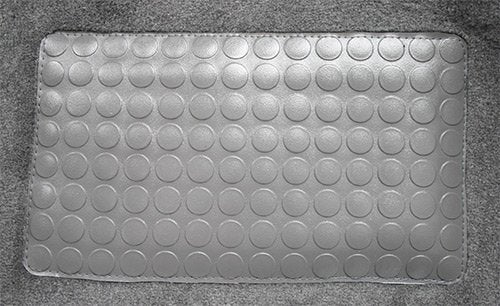 Replacement Auto Carpet Floor Liner - Molded Cutpile - fits 2002-2008 Dodge Ram 1500 Regular Cab Automatic Manual 2wd and 4wd (Black)