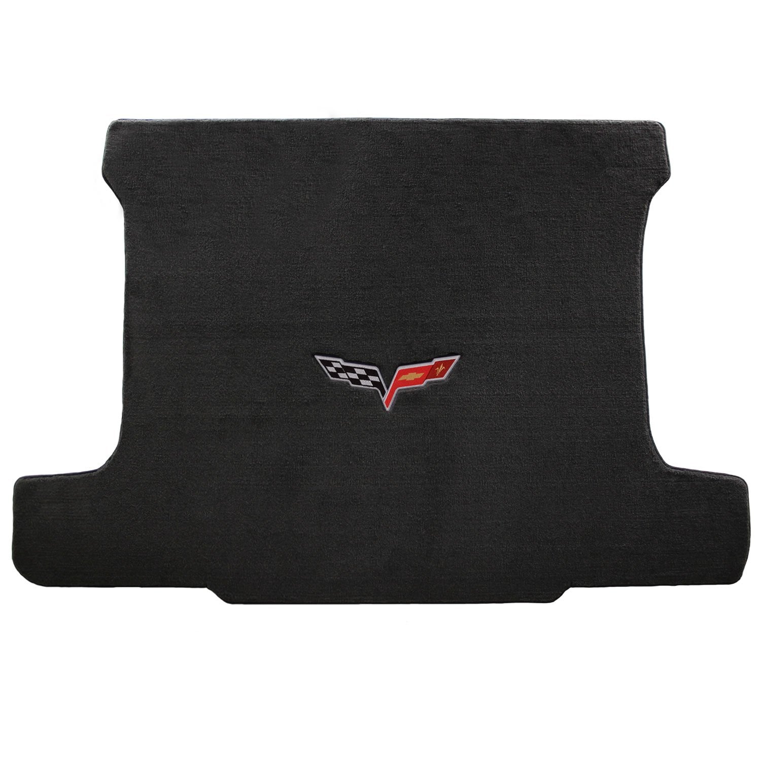 Lloyd Mats Corvette 2005-2013 Coupe Cargo Mat Ebony Velourtex C6 Logo 620013
