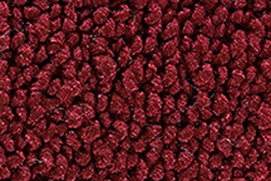 Replacement Auto Carpet Floor Liner - Molded Loop - fits 1965-1970 Chevrolet Impala 2 Door 4 Speed Manual with Console (Maroon)