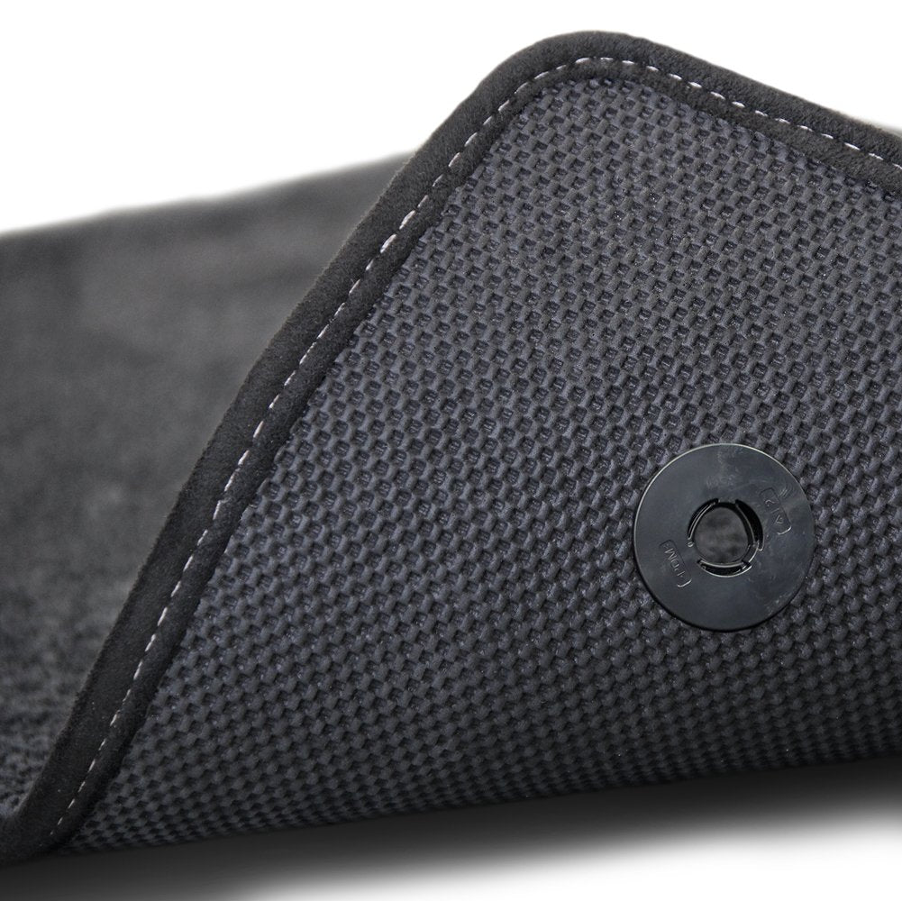 CTS AWD COUPE 2011-2015 4Pc Mats EBONY ULTIMAT CADILLAC LOGO