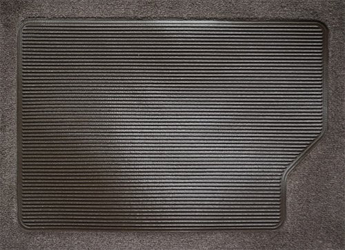 Replacement Auto Carpet Floor Liner - Molded Cutpile - fits 1987-1997 Ford F-250 Extended Cab 4WD Automatic Gas or Diesel (Opal)