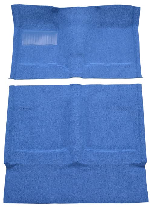 Replacement Auto Carpet Floor Liner - Molded Loop - fits 1962-1967 Chevrolet Chevy II Nova 4 Door Wagon Automatic (Black)