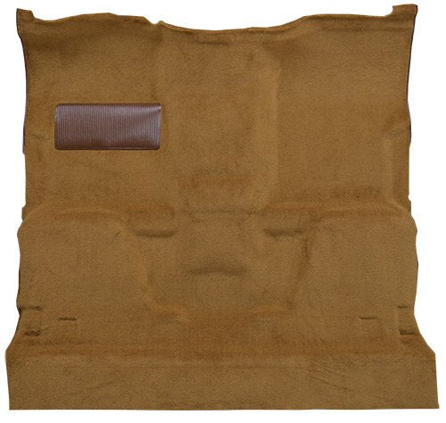 Replacement Auto Carpet Floor Liner - Molded Cutpile - fits 1981-1986 Chevrolet C10 Regular Cab 2WD Automatic 3 Speed Column Shift (Charcoal)