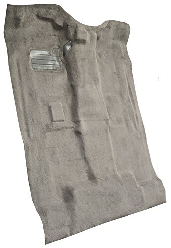 Replacement Auto Carpet Floor Liner - Molded Cutpile - fits 1997-1999 Chevrolet K1500 Extended Cab with Rear Air (Medium Gray/Pewter)