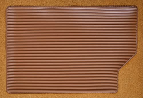 Replacement Auto Carpet Floor Liner - Molded Cutpile - fits 1980-1985 Ford F-350 Regular Cab Automatic Manual 2wd and 4wd Dump Truck (Antelope/Light Neutral)