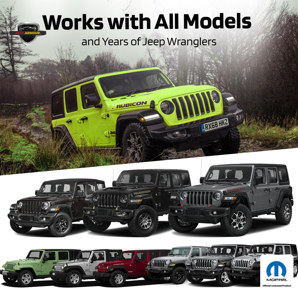 Seat Armour Jeep Seat Towel - Universal Fit Soft Machine Washable Jeep Towel - Easy Install, Multipurpose Towel2Go Seat Cover for Jeep - Lime Green