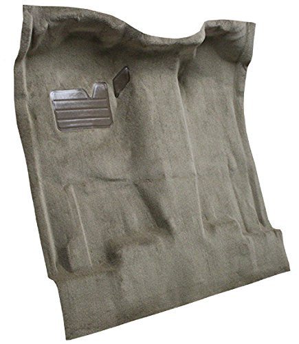 Replacement Auto Carpet Floor Liner - Molded Cutpile - fits 1988-1999 Chevrolet C1500 Regular Cab (Silver)