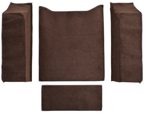 Molded Cutpile Cargo Area Carpet Flooring - fits 1976-1983 Jeep CJ5 (Black)