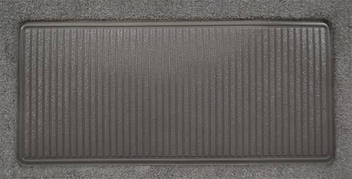 Auto Carpet Floor Liner - Passenger Area - Molded Cutpile - fits 1976-1986 Jeep CJ7 (Dark Gray)