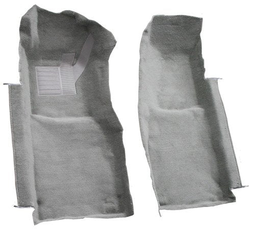 Molded Cutpile Front Carpet Flooring - fits 1978-1980 Chevrolet Corvette Front (Black)