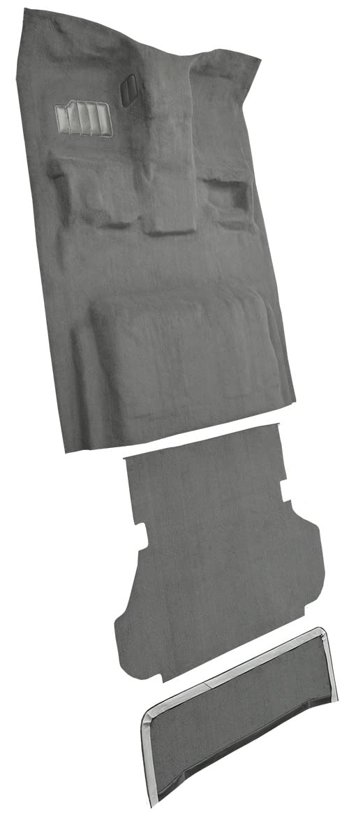 Complete Carpet Flooring Molded Cutpile fits 1998-2007 Toyota Land Cruiser Complete (Antelope/Light Neutral)