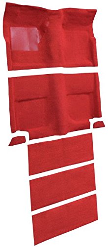 ACC Automotive Carpet Compatible with 1965 to 1968 Ford Mustang, Fastback Kit, with Folddowns