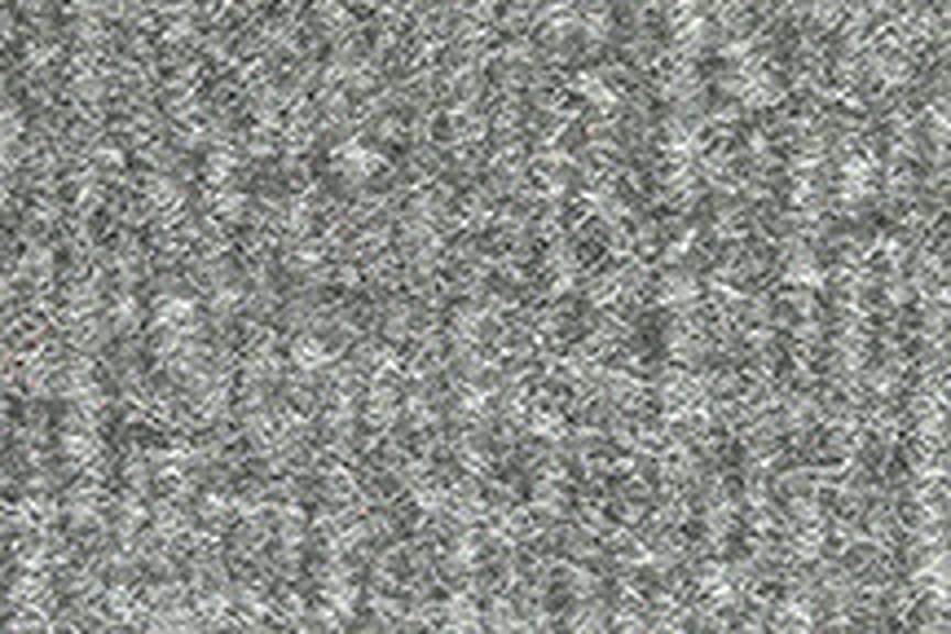Auto Carpet Floor Liner - Passenger Area - Molded Cutpile - fits 1975-1977 Chevrolet K5 Blazer (Silver)