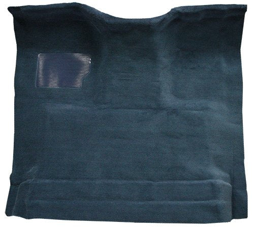 Replacement Auto Carpet Floor Liner - Molded Cutpile - fits 1987-1996 Ford F-150 Regular Cab 2WD Automatic (Oxblood)