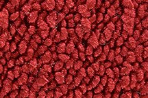 Replacement Auto Carpet Floor Liner - Molded Loop - fits 1971-1975 Chevrolet Corvette Coupe Automatic Complete with Pad (Red)