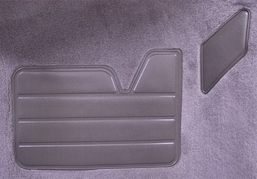 ACC Carpet Kit Compatible with 2004 to 2012 Chevrolet Colorado, Ext. Cab 2 or 4 Wheel Drive (801-Black Plush Cut Pile)