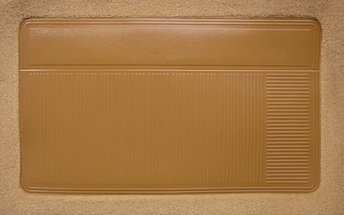 Auto Carpet Floor Liner - Passenger Area - Molded Cutpile - fits 1983-1993 Dodge Ramcharger 4WD (Maroon)