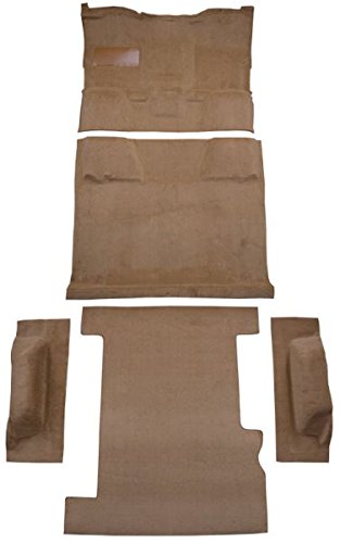 ACC Carpet Kit Compatible with 1981 to 1991 Chevrolet Suburban, Complete Kit, 2WD Automatic (801-Black Plush Cut Pile)