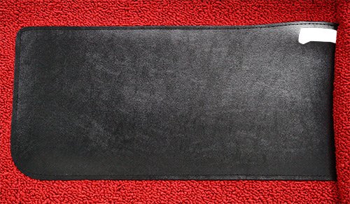 Replacement Auto Carpet Floor Liner - Cut and Sewn Loop - fits 1955-1956 Ford Fairlane 2 Door Sedan (Black)