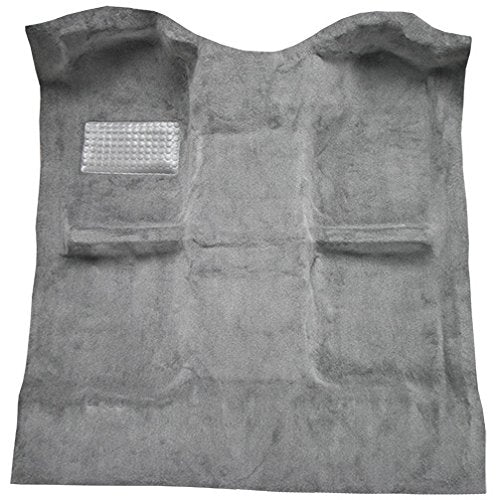 Replacement Auto Carpet Floor Liner - Molded Cutpile - fits 2002-2008 Dodge Ram 1500 Regular Cab Automatic Manual 2wd and 4wd (Black)